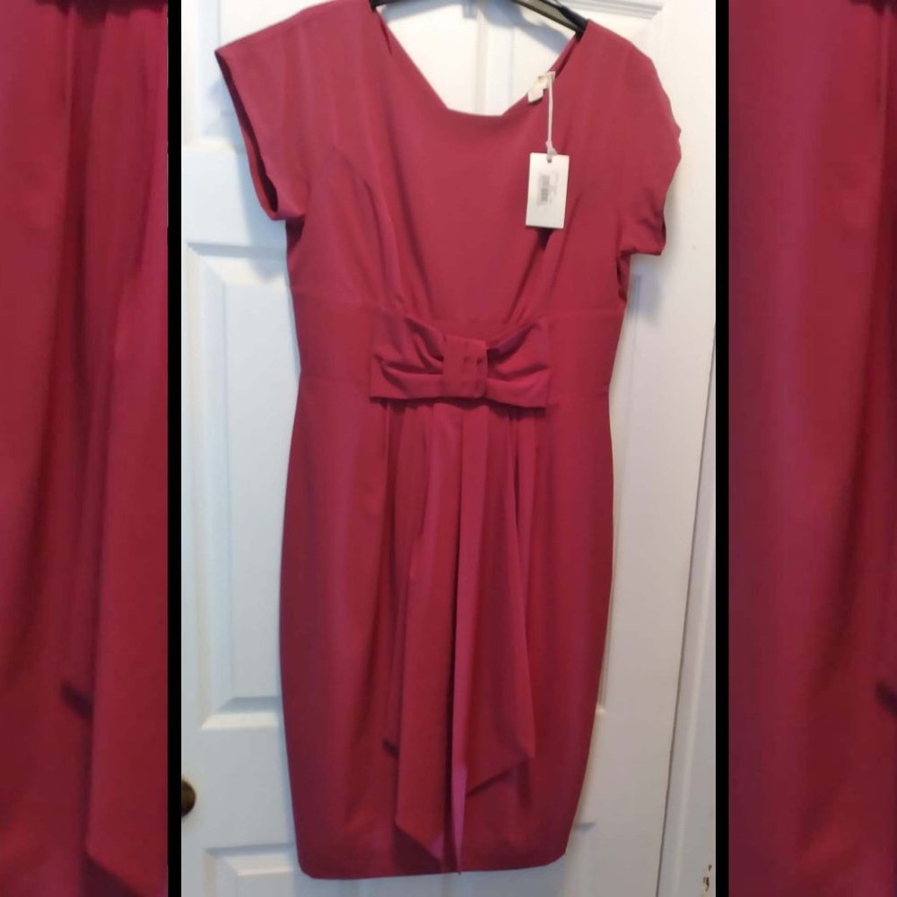 Red Blouse with Bow